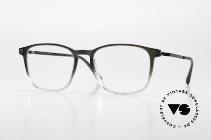 Mykita Tuktu Grey Gradient Shiny Graphite, Mykita Brille, Lite Acetate Tuktu, Gr. 50-18, col. 981, Passend für Herren und Damen