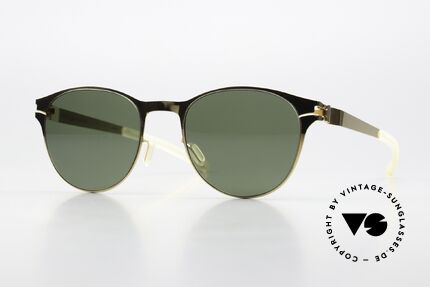 Mykita Zach Sonnengläser Polarisierend, Mykita Sonnenbrille, Modell ZACH, Gr. 49/19, c. 013, Passend für Herren und Damen