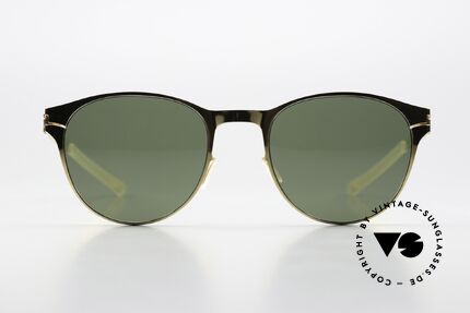 Mykita Zach Sonnengläser Polarisierend, Panto-Sonnenbrille NO1 Collection (2018 gefertigt), Passend für Herren und Damen
