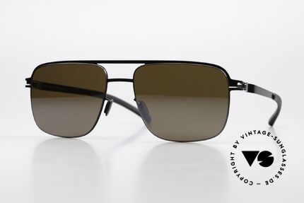 Mykita Wilder Verspiegelt Polarisierend, Mykita Sonnenbrille, Mod. WILDER, Gr. 56-17, c. 152, Passend für Herren