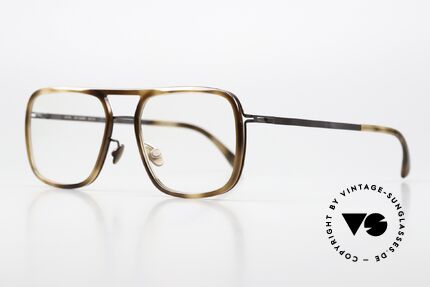 Mykita Elgard Mocca Zanzibar Kolorierung, Azetat-Inlays mit charakteristischen Mykita-Bügeln!, Passend für Herren