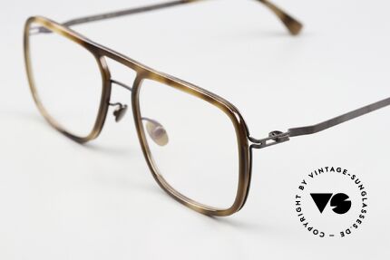 Mykita Elgard Mocca Zanzibar Kolorierung, wohlbekannte Spitzenqualität; handmade in Germany, Passend für Herren