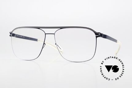 Mykita Adriano Farbcode Navy Dark Sand Details