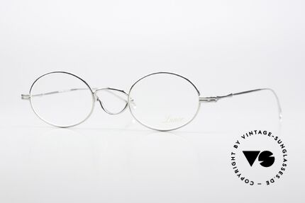 Lunor Swing 33 Oval Ovale Brille Schaukelsteg, alte LUNOR Swing 33; ovale vintage Brillenfassung, Passend für Herren und Damen