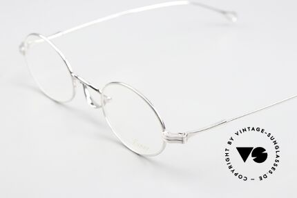 Lunor Swing 33 Oval Ovale Brille Schaukelsteg, handgefertigt in Deutschland; echte Top-Qualität, Passend für Herren und Damen