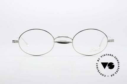 Lunor Swing 33 Oval Ovale Brille Schaukelsteg, Größe: medium, Passend für Herren und Damen