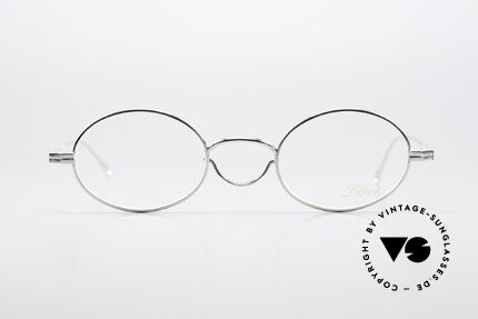 Lunor Swing 33 Oval Ovale Brille Schaukelsteg, Größe: medium, Passend für Herren und Damen