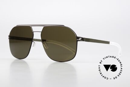 Mykita Selleck Mocca Camou Green Brown, Color Code 432 ist = Mocca Camou Green Rawbrown, Passend für Herren und Damen