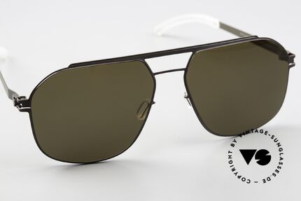 Mykita Selleck Mocca Camou Green Brown, wohlbekannte Spitzenqualität; handmade in Germany, Passend für Herren und Damen