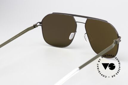 Mykita Selleck Mocca Camou Green Brown, ungetragenes Modell mit original Mykita Verpackung, Passend für Herren und Damen