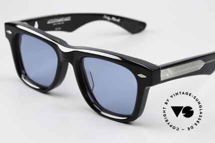 Jacques Marie Mage Heywood Stanley Kubrick Filmbrille, Limited Edition, Black/Azure, No. 296/450 weltweit, Passend für Herren