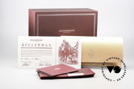 Jacques Marie Mage Kellerman Designerbrille Panto Rund, Größe: medium, Passend für Herren