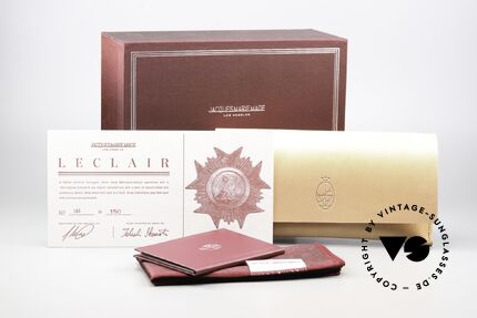 Jacques Marie Mage Leclair Designerbrille Panto Eckig, Größe: medium, Passend für Herren