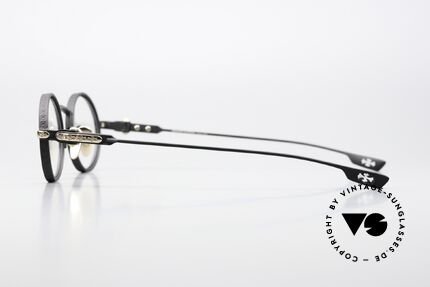 Chrome Hearts Honey Dipped Ozzy Osbourne Style Brille, color MBK-18KGP (18kt GOLD-PLATED) in Gr. 48-23, Passend für Herren und Damen