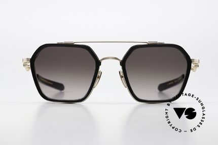 Chrome Hearts Hotation Titan Sonnenbrille Vergoldet, mattschwarz und 18kt vergoldet (MBK/GP), Passend für Herren und Damen