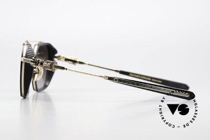 Chrome Hearts Hotation Titan Sonnenbrille Vergoldet, & sexualisierter Chrome Hearts Modellname, Passend für Herren und Damen