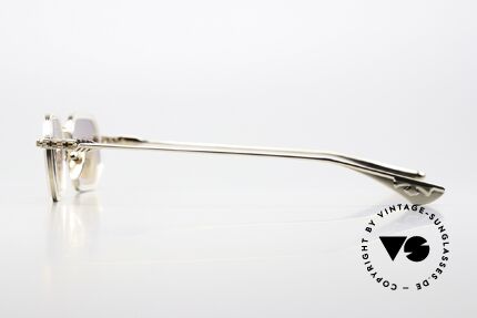 Chrome Hearts Stylida Luxus-Sonnenbrille Achteckig, entspiegelte ZEISS Sonnengläser, Gr. 49-24, Passend für Herren und Damen