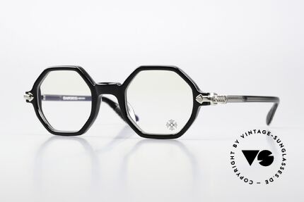 Chrome Hearts Clitco Luxusbrille Achteckig Black Details