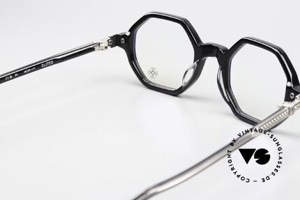 Chrome Hearts Clitco Luxusbrille Achteckig Black, ungetragenes Exemplar mit orig. Verpackung, Passend für Herren und Damen