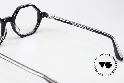 Chrome Hearts Clitco Luxusbrille Achteckig Black, Größe: medium, Passend für Herren und Damen