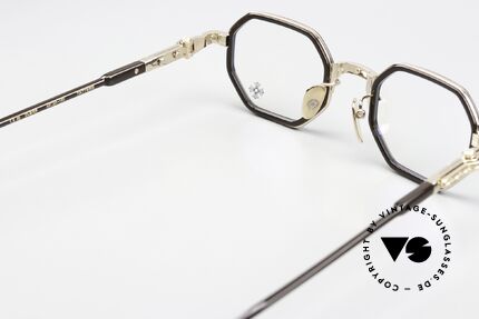 Chrome Hearts Tatters Luxusbrille Achteckig Gold, ungetragenes Exemplar mit orig. Verpackung, Passend für Herren und Damen