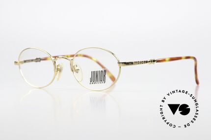 Jean Paul Gaultier 57-4173 Brille Für Musiker Von 1994, geniale Details (Bügel geformt wie ein Gitarren-Hals), Passend für Herren und Damen