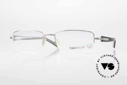 Tag Heuer 8204 Trends Made in France Old Original, Tag Heuer Brille Mod. 8204, col. 001, Gr. 54-18, Passend für Herren