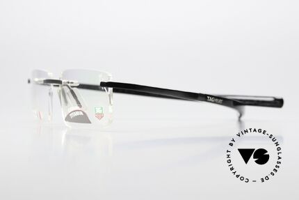 Tag Heuer 0301 Reflex Reflex Metallic Temples, idealer Halt (schmiegen sich dem Gesicht an), Passend für Herren