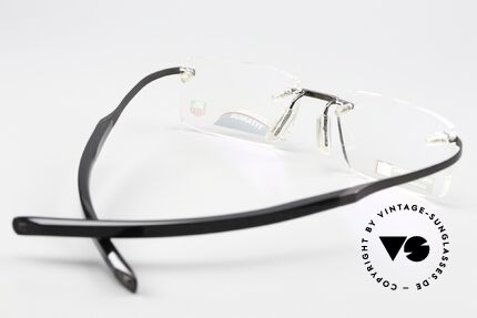 Tag Heuer 0301 Reflex Reflex Metallic Temples, ungetragen, Titanium / Carbon, made in France, Passend für Herren