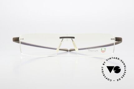 Tag Heuer 3502 Reflex Randlose Sport Luxusbrille, eine extrem sportliche Randlosbrille für Herren, Passend für Herren