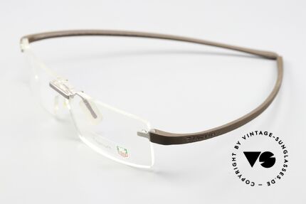 Tag Heuer 3502 Reflex Randlose Sport Luxusbrille, idealer Halt (schmiegen sich dem Gesicht an), Passend für Herren