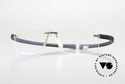 Tag Heuer 3520 Reflex Randlosbrille Made In France, Tag Heuer Brille TH 3520, color 001; Gr. 61-00, Passend für Herren