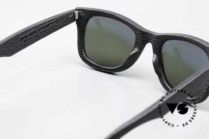 Ray Ban Wayfarer I Leather Genuine Leather Edition, eine besondere Luxottica Ray-Ban (Italy made), Passend für Herren und Damen