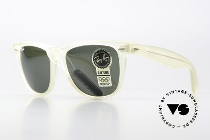 Ray Ban Wayfarer II Smoke Crystal Limited USA, heute so oft kopiert und nie erreicht; echt VINTAGE!, Passend für Herren und Damen