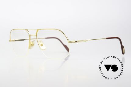 Cartier Orsay - L Nylor Luxusbrille Von 1995, 22kt vergoldet (wie alle Cartier vintage Modelle), Passend für Herren