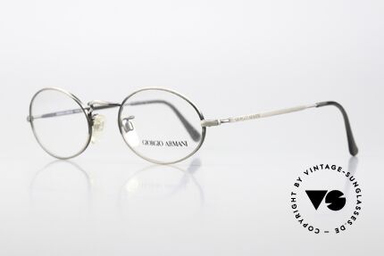 Giorgio Armani 118 Rare Alte Ovale 90er Brille, Unisex-Modell: 118, color 915, Größe 50-21, 140mm, Passend für Herren