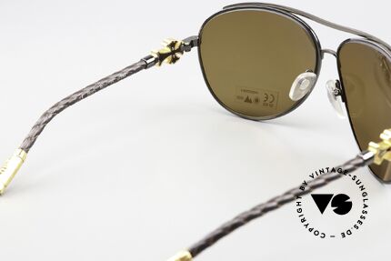 Chrome Hearts JISM Benannt Nach Erotik Thriller, mit dem charakteristischen Chrome Hearts Kreuz, Passend für Herren und Damen