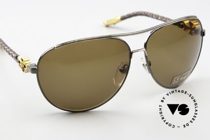 Chrome Hearts JISM Benannt Nach Erotik Thriller, markante Luxusbrille; ungetragen; Größe 65-12, Passend für Herren und Damen