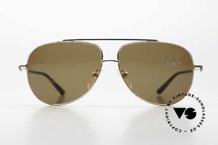 Chrome Hearts Road Head Pornographischer Name, Aviator Luxus-Sonnenbrille, GP = GOLD PLATED, Passend für Herren und Damen