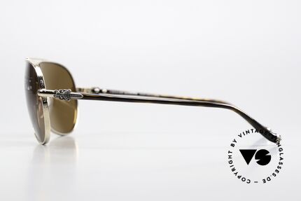 Chrome Hearts Road Head Pornographischer Name, entspiegelte ZEISS Sonnengläser in 'foxy brown', Passend für Herren und Damen