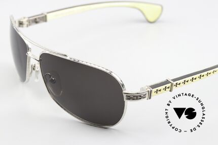 Chrome Hearts The Beast 1 Edelholz Sonnenbrille Luxus, Chrome Hearts Kreuz in cross color = black pearl, Passend für Herren