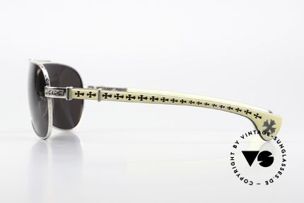Chrome Hearts The Beast 1 Edelholz Sonnenbrille Luxus, Aviator Luxus Herrensonnenbrille, Sammlerstück, Passend für Herren