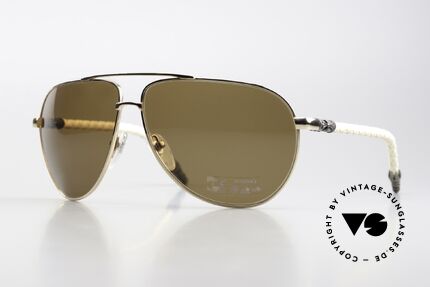 Chrome Hearts Double Dip Ordinärer Slang Modellname, Chrome Hearts 'Double Dip' Sonnenbrille, 2002, Passend für Herren und Damen