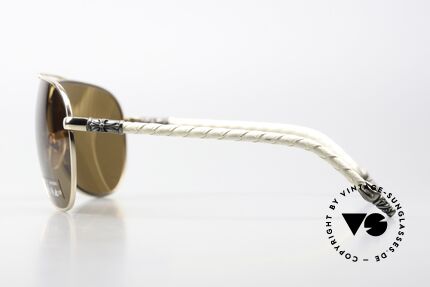 Chrome Hearts Double Dip Ordinärer Slang Modellname, entspiegelte ZEISS Sonnengläser in 'foxy brown', Passend für Herren und Damen
