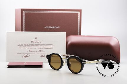 Jacques Marie Mage Delage Sonnenbrille Art Deco Style, Größe: large, Passend für Herren Jacques Marie Mage Delage Sonnenbrille Art Deco Style, Größe: large, Passend für Herren