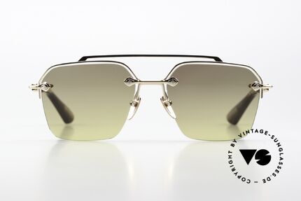 Chrome Hearts BIDI ESEM Luxus Statement Sonnenbrille, Gold-Plated / Classic Brown, Gr. 57/18, 153, Passend für Herren Chrome Hearts BIDI ESEM Luxus Statement Sonnenbrille, Gold-Plated / Classic Brown, Gr. 57/18, 153, Passend für Herren