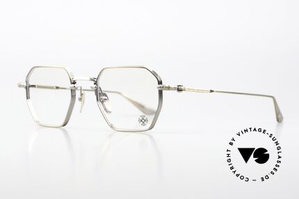 Chrome Hearts Lump Luxusbrille In Antik Gold, äußerst elegante Legierung in Antik-Gold, Passend für Herren und Damen