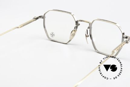 Chrome Hearts Lump Luxusbrille In Antik Gold, ungetragenes Exemplar mit orig. Verpackung, Passend für Herren und Damen