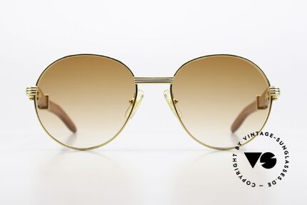 Cartier Bagatelle Bubinga Edelholzbrille Luxus, aus Palisander-Holz gefertigt, Größe 55°18, 135, Passend für Herren und Damen Cartier Bagatelle Bubinga Edelholzbrille Luxus, aus Palisander-Holz gefertigt, Größe 55°18, 135, Passend für Herren und Damen