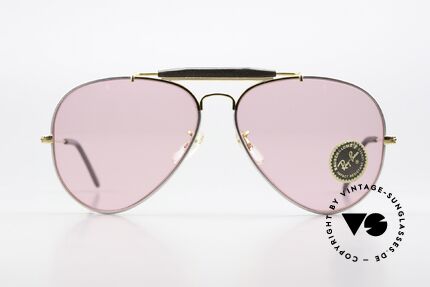 Ray Ban Outdoorsman II Precious Changeable Pink, kostbare 'Precious Metals' Sonder-Edition; Gr. 62/14, Passend für Herren und Damen